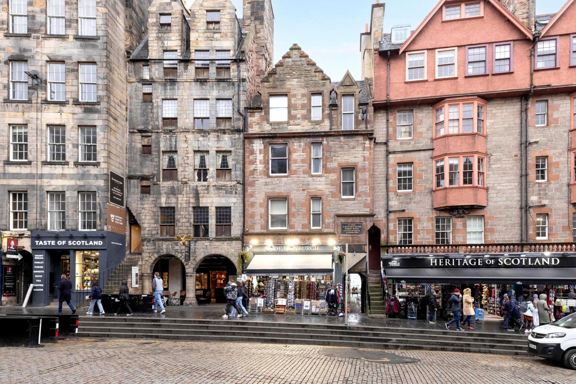 Joivy Classy Apartment Near Edinburgh Castle מראה חיצוני תמונה